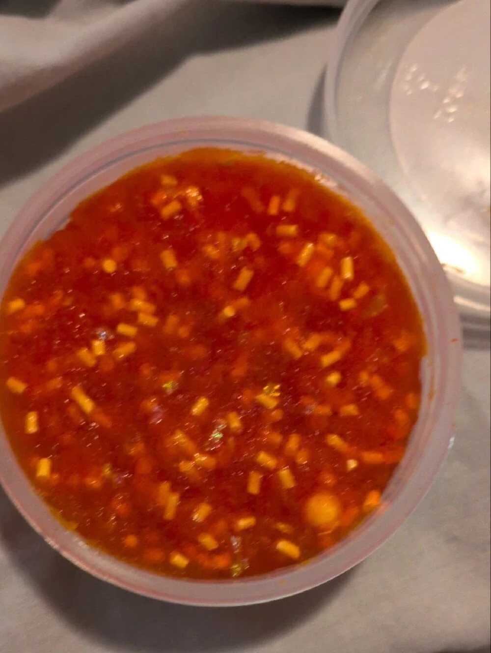 Boba Slime - Orange Boba Party Slime